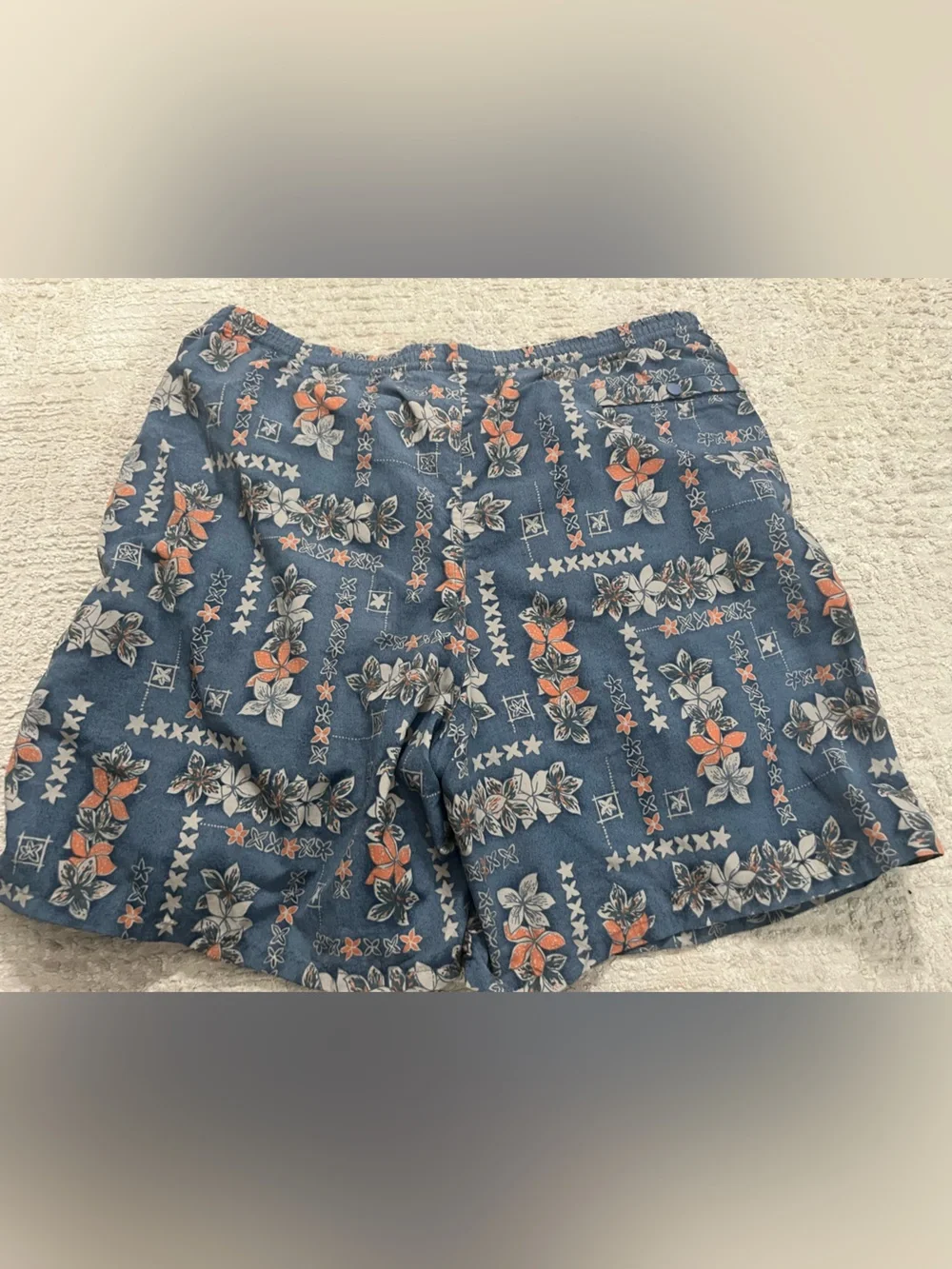 Vintage Patagonia Relaxed Fit Pleated Swim Trunks